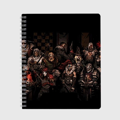 Тетрадь Darkest dungeon all Heroes game