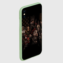 Чехол для iPhone XS Max матовый Darkest dungeon all Heroes game - фото 2