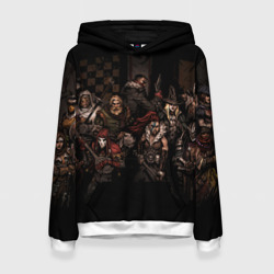 Женская толстовка 3D Darkest dungeon all Heroes game