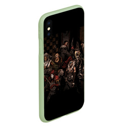 Чехол для iPhone XS Max матовый Darkest dungeon all Heroes game - фото 2
