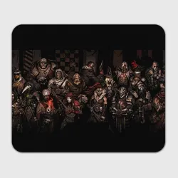 Прямоугольный коврик для мышки Darkest dungeon all Heroes game