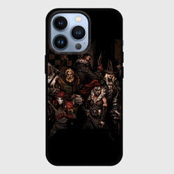 Чехол для iPhone 13 Pro Darkest dungeon all Heroes game