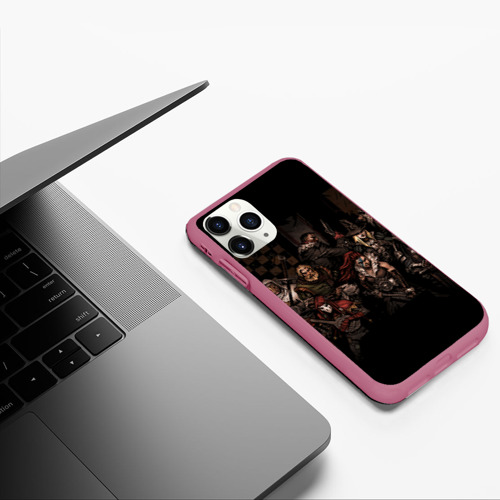 Чехол для iPhone 11 Pro матовый с принтом DARKEST DUNGEON ALL HEROES GAME, фото #5