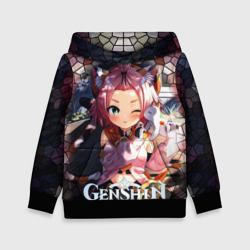 Детская толстовка 3D Диона. Миленькая девочка с кошачьими ушками