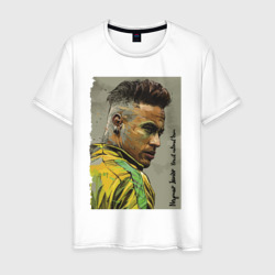 Мужская футболка хлопок Neymar Junior - Brazil national team