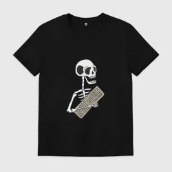 Мужская футболка хлопок Вечный программист