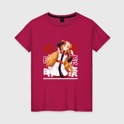 Женская футболка хлопок Мастера меча онлайн Sword art online, Юки Асуна Yuuki Asuna