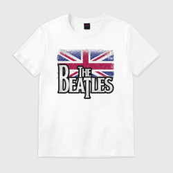 Мужская футболка хлопок The Beatles Great Britain Битлз