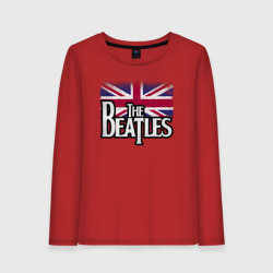 Женский лонгслив хлопок The Beatles Great Britain Битлз