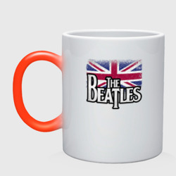 Кружка хамелеон The Beatles Great Britain Битлз