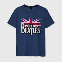 Мужская футболка хлопок The Beatles Great Britain Битлз