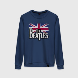 Женский свитшот хлопок The Beatles Great Britain Битлз