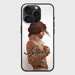 Чехол силиконовый для Apple iPhone 15 Pro матовый Syberia, Kate Walker