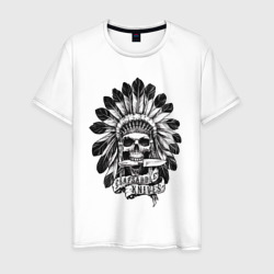Мужская футболка хлопок Indian chief