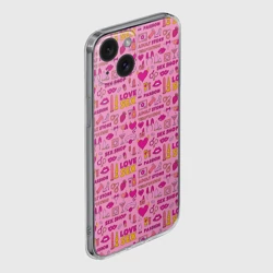 Чехол для iPhone 15 силиконовый с защитой камеры Секс-Шоп - фото 2