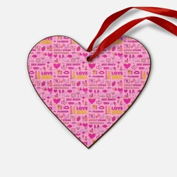 Деревянная игрушка Сердце Секс-Шоп