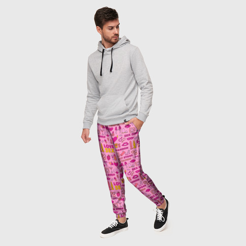 Мужские брюки 3D Секс-Шоп, цвет 3D печать - фото 3
