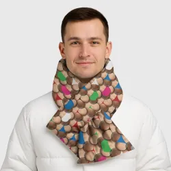 Шарф-пуховик 3D Попки - фото 2
