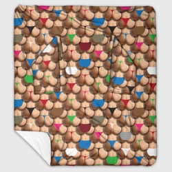 Плед с рукавами Попки