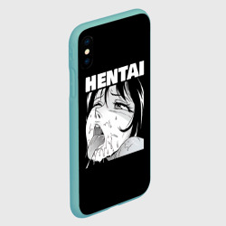 Чехол для iPhone XS Max матовый Hentai девочка ahegao - фото 2