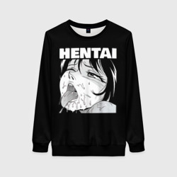 Женский свитшот 3D Hentai девочка ahegao