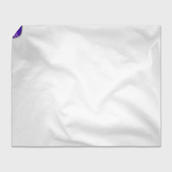 Плед с принтом Сёгун Райден Геншин Импакт молнии неон для любого человека, вид спереди №4. Цвет основы: 3d (велсофт)