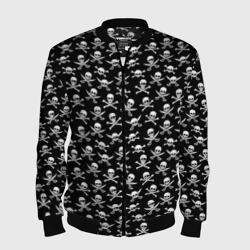 Мужской бомбер 3D Roger skull