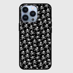 Чехол для iPhone 13 Pro Roger skull