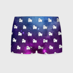 Мужские трусы 3D Undertale dogs pattern space