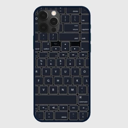Чехол для iPhone 12 Pro Max Клавиатура компьютерная кнопки