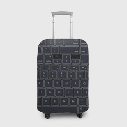 Чехол для чемодана 3D Клавиатура компьютерная кнопки