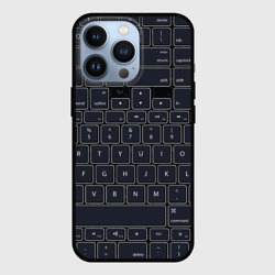 Чехол для iPhone 13 Pro Клавиатура компьютерная кнопки
