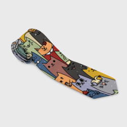 Галстук 3D The Коты паттерн