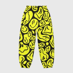 Женские джоггеры оверсайз 3D The Смайлики