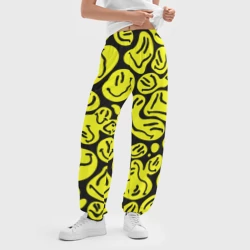 Женские джоггеры оверсайз 3D The Смайлики - фото 2