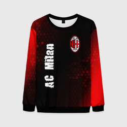 Мужской свитшот 3D AC Milan + Графика