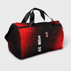 Сумка спортивная 3D AC Milan + Графика