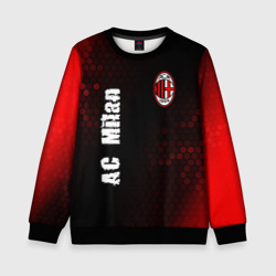 Детский свитшот 3D AC Milan + Графика