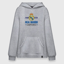 Худи SuperOversize хлопок Real Madrid Реал Мадрид