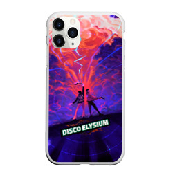 Чехол для iPhone 11 Pro Max матовый Disco art