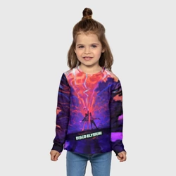 Детский лонгслив 3D Disco art - фото 2