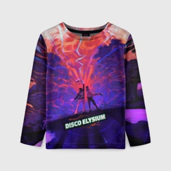 Детский лонгслив 3D Disco art