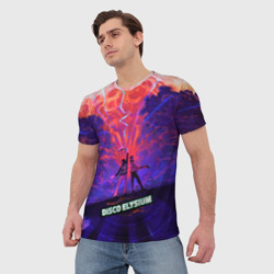 Мужская футболка 3D Disco art - фото 2
