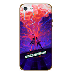Чехол для iPhone 5/5S матовый Disco art
