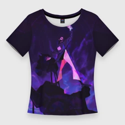 Женская футболка 3D Slim Дюбуа на коне