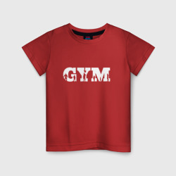 Детская футболка хлопок Gym - образ жизни