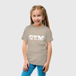 Детская футболка хлопок Gym - образ жизни - фото 2