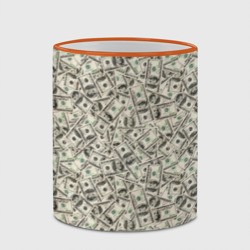 Кружка с полной запечаткой Доллары Dollars - фото 2