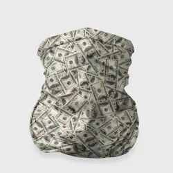Бандана-труба 3D Доллары Dollars