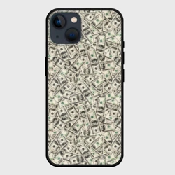 Чехол для iPhone 14 Доллары Dollars